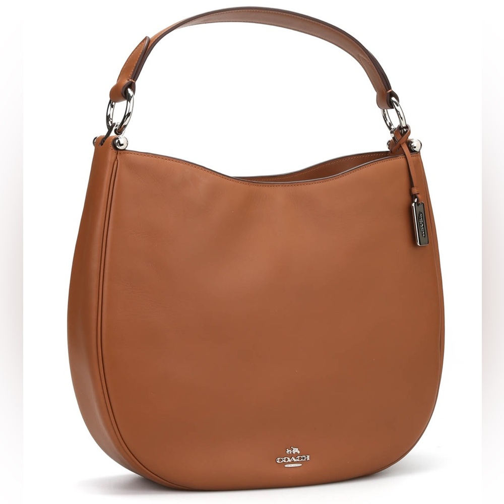 Coach Nomad Hobo - Brown/Silver EUC